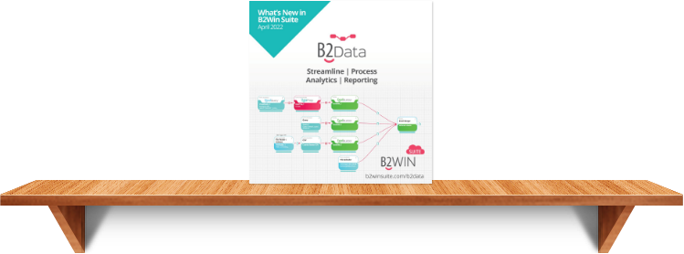 B2Data E-Brochure Shelf