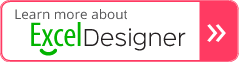 B2Output Excel Designer Button B2Output Excel Designer Button