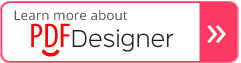 B2Output PDF Designer Button B2Output PDF Designer Button