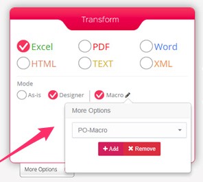 Use Macros Example
